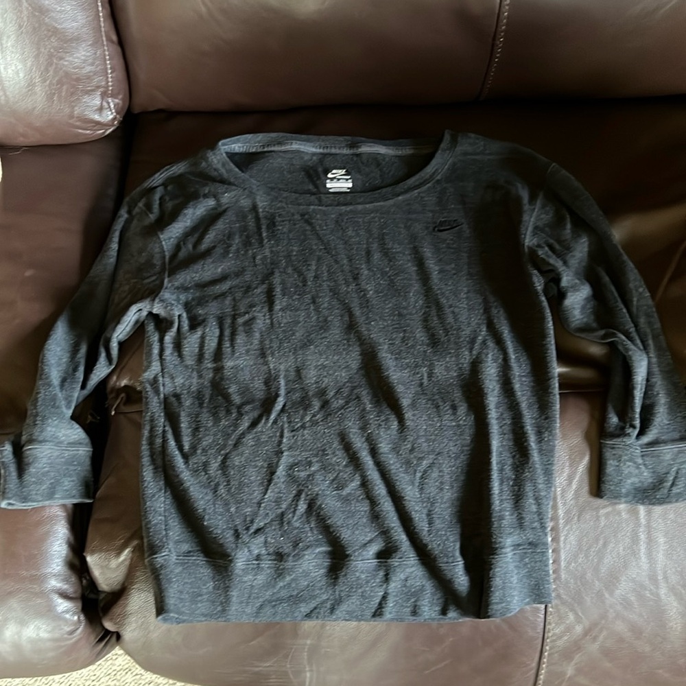 Boatneck 3/4 sleeve Nike Crew Heavy Tee